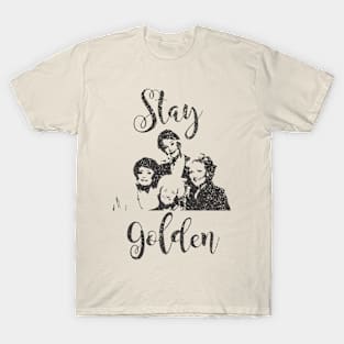 Retro Stay Golden T-Shirt